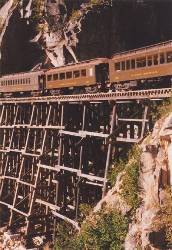 United States of America (USA): White Pass and Yukon Railway in 99840 Skagway