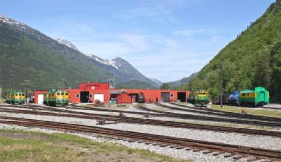 United States of America (USA): White Pass and Yukon Railway in 99840 Skagway