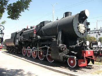 Uzbekistan: Museum of Rail Transport - Temi yo'l texnikasi muzeyi in Tashkent (Taschkent)