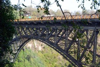 Zambia: Victoria Falls Bridge in Livingstone & Victoria Falls