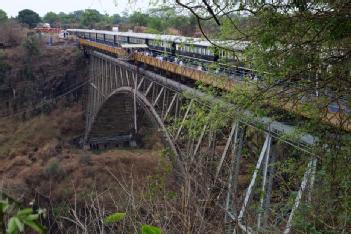 Zambia: Victoria Falls Bridge in Livingstone & Victoria Falls