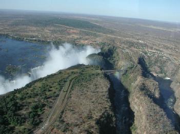 Zambia: Victoria Falls Bridge in Livingstone & Victoria Falls