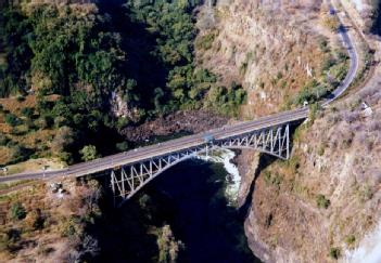 Zambia: Victoria Falls Bridge in Livingstone & Victoria Falls